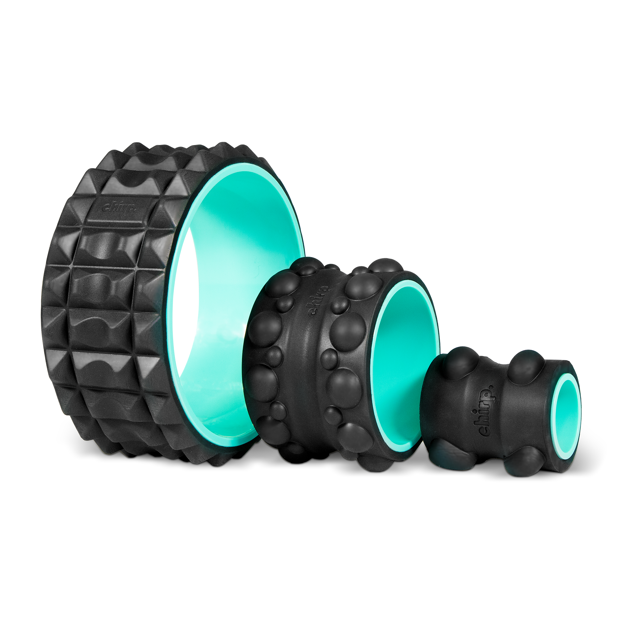 Chirp Wheel XRストレッチホイール 25センチ　フォームローラー Chirp Wheel XR 3-Pack – Chirp™