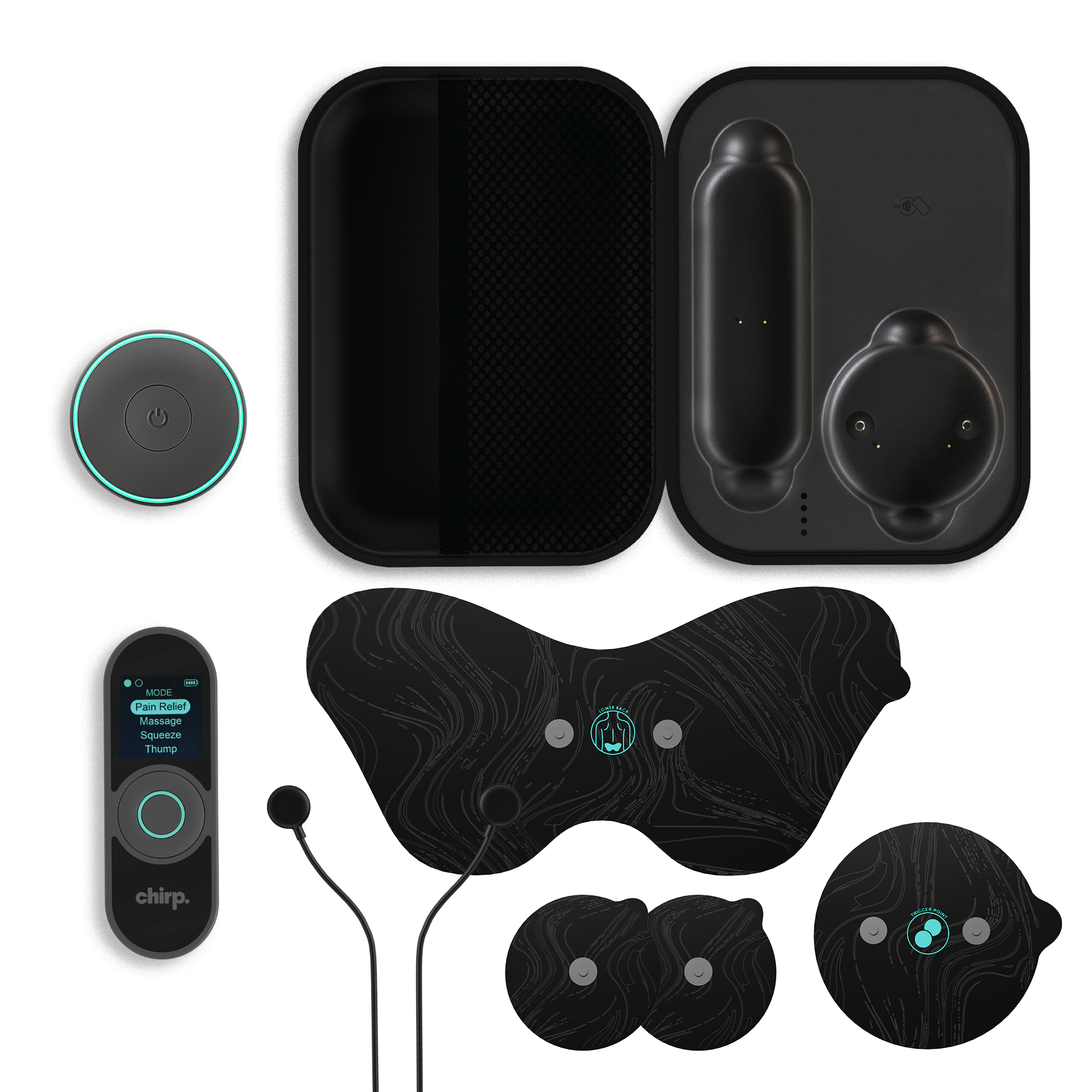 Overview of the Chirp Halo Single box contents