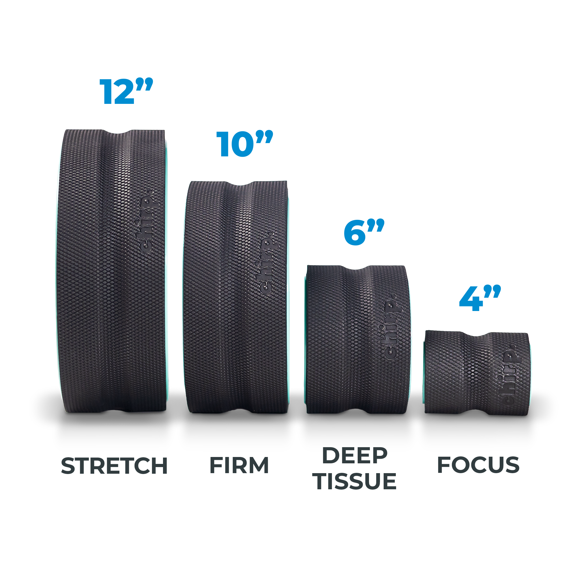 Chirp Wheel+ 4-Pack Front - Mint