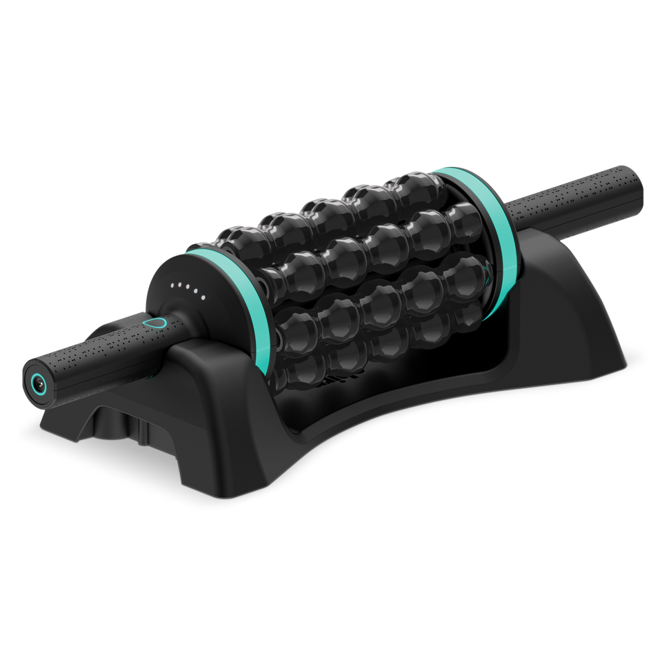 Masajeador rodante Isrolles FlowRoll con base