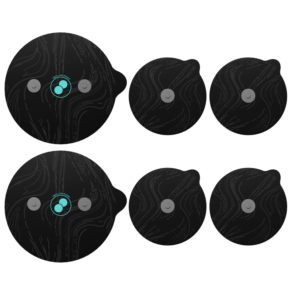 Chirp Halo Trigger Point Pads 2 Large and 4 Small Pads