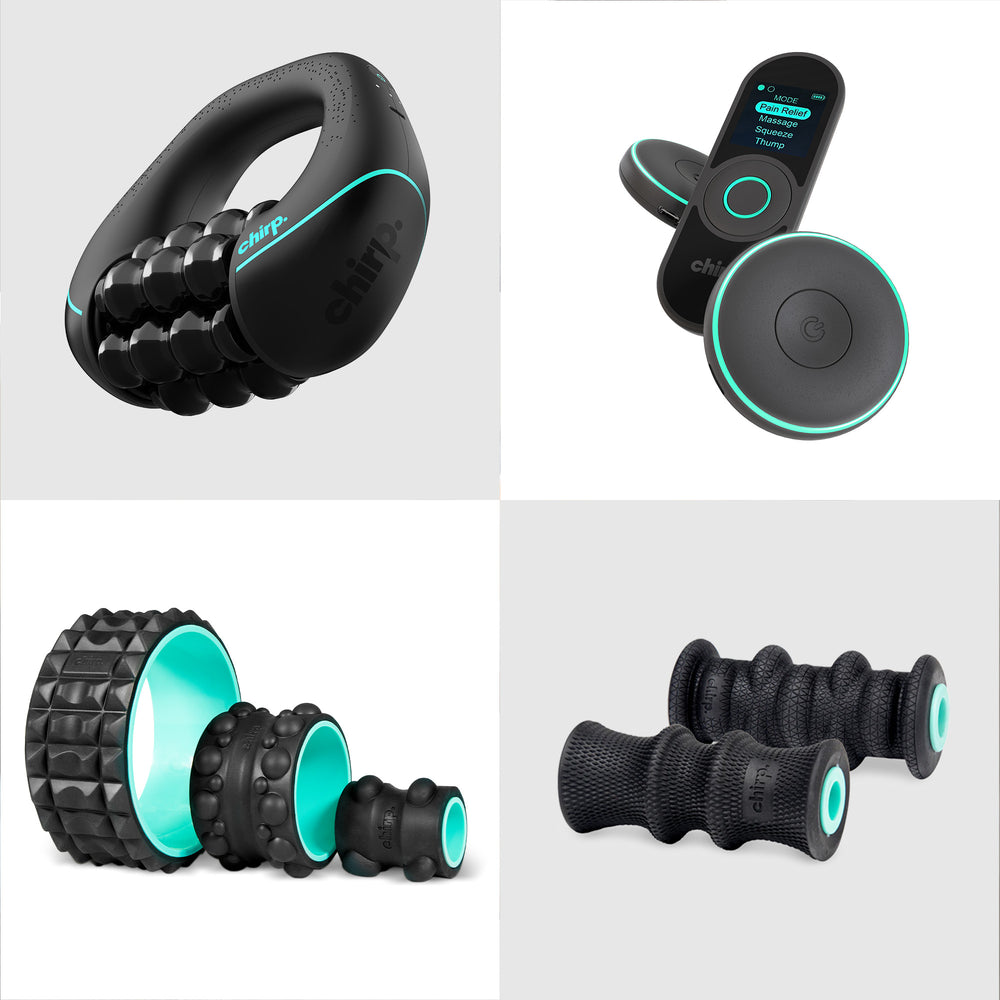 Chirp RPM Mini | Chirp Halo | Chirp XR 3-Pack | Chirp Foot Rollers