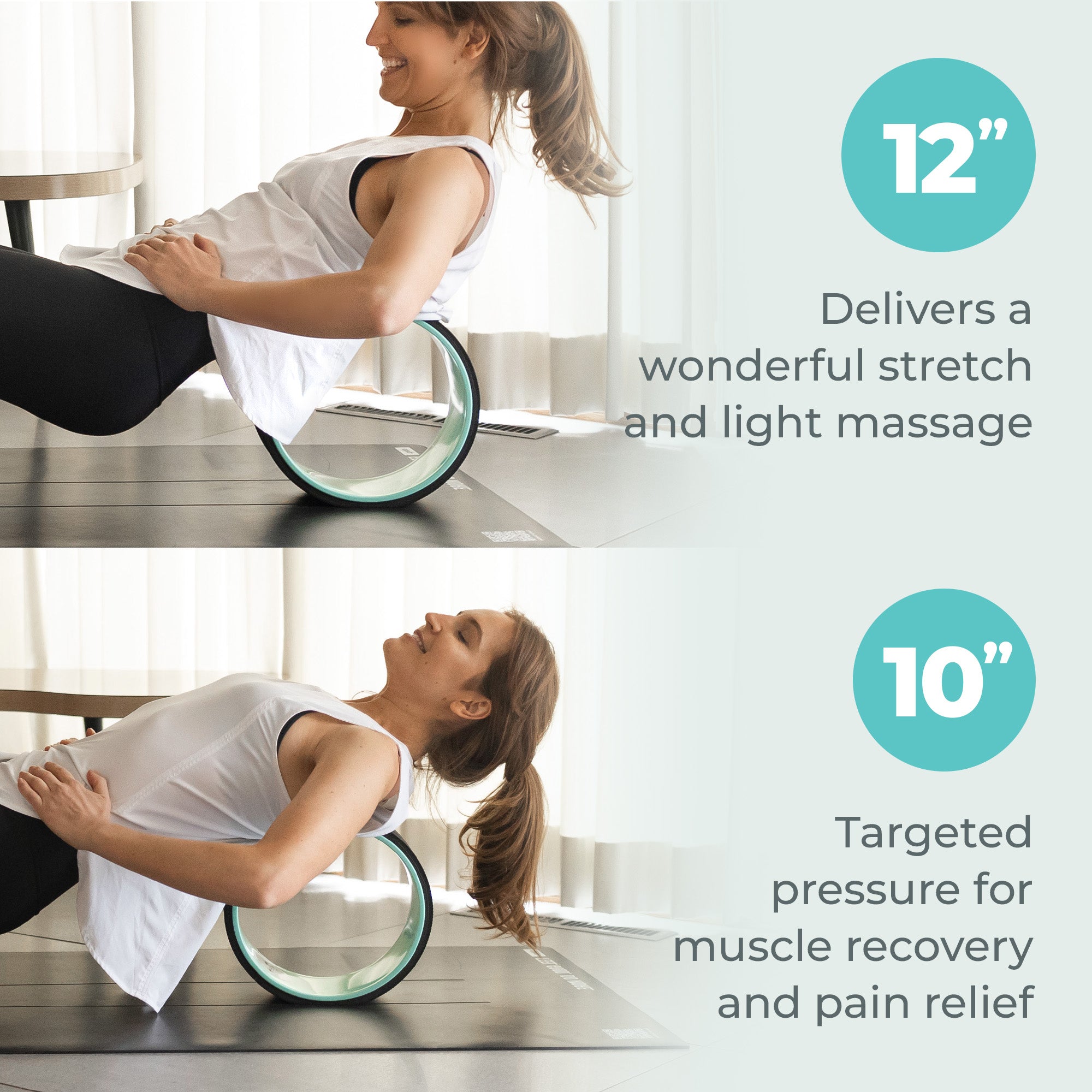 Chirp Wheel Pro, Vibrating Foam Roller Back Pain 2024 Relief