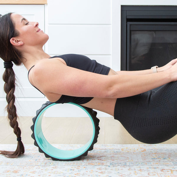 Woman rolling on Chirp XR Wheel